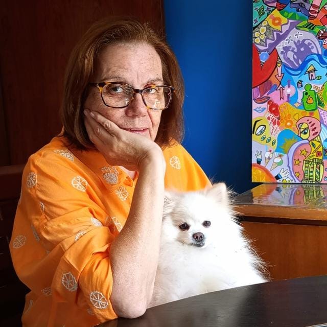 Foto da artista